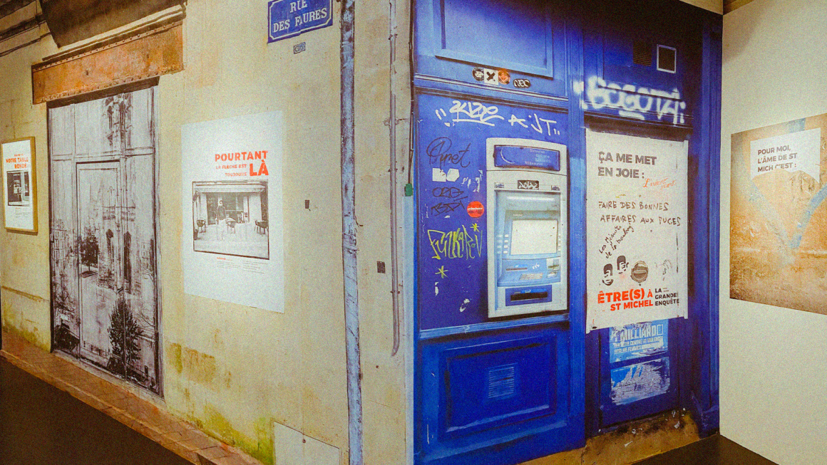 Exposition « Être(s) à Saint-Michel » - Façades de la rue des Faures, un des chemins d’accès à la place Meynard