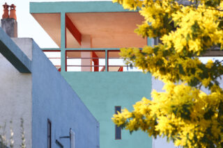 Maison Gratte-Ciel de la cité Frugès-Le Corbusier à Pessac